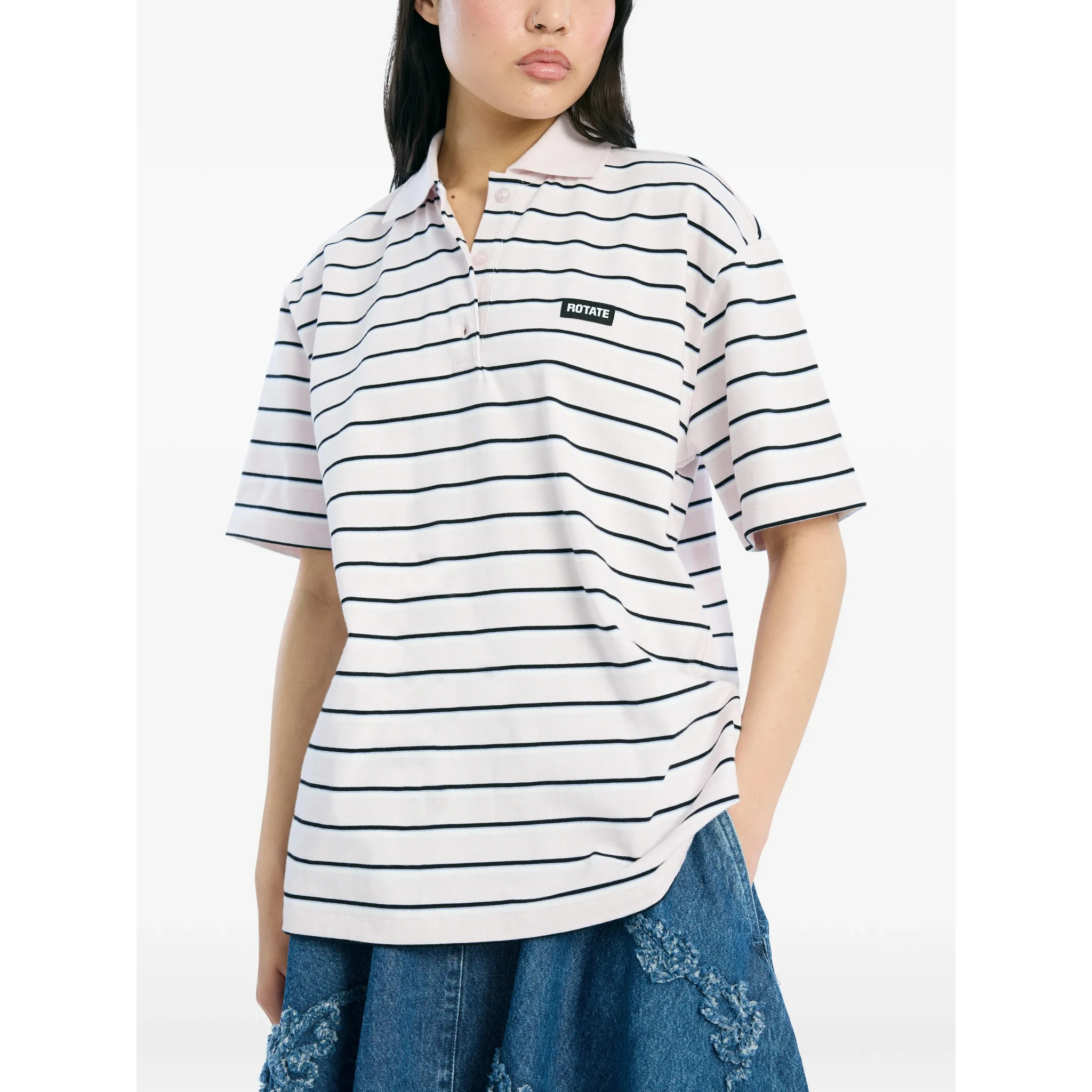 Rotate T-shirts and Polos Pink