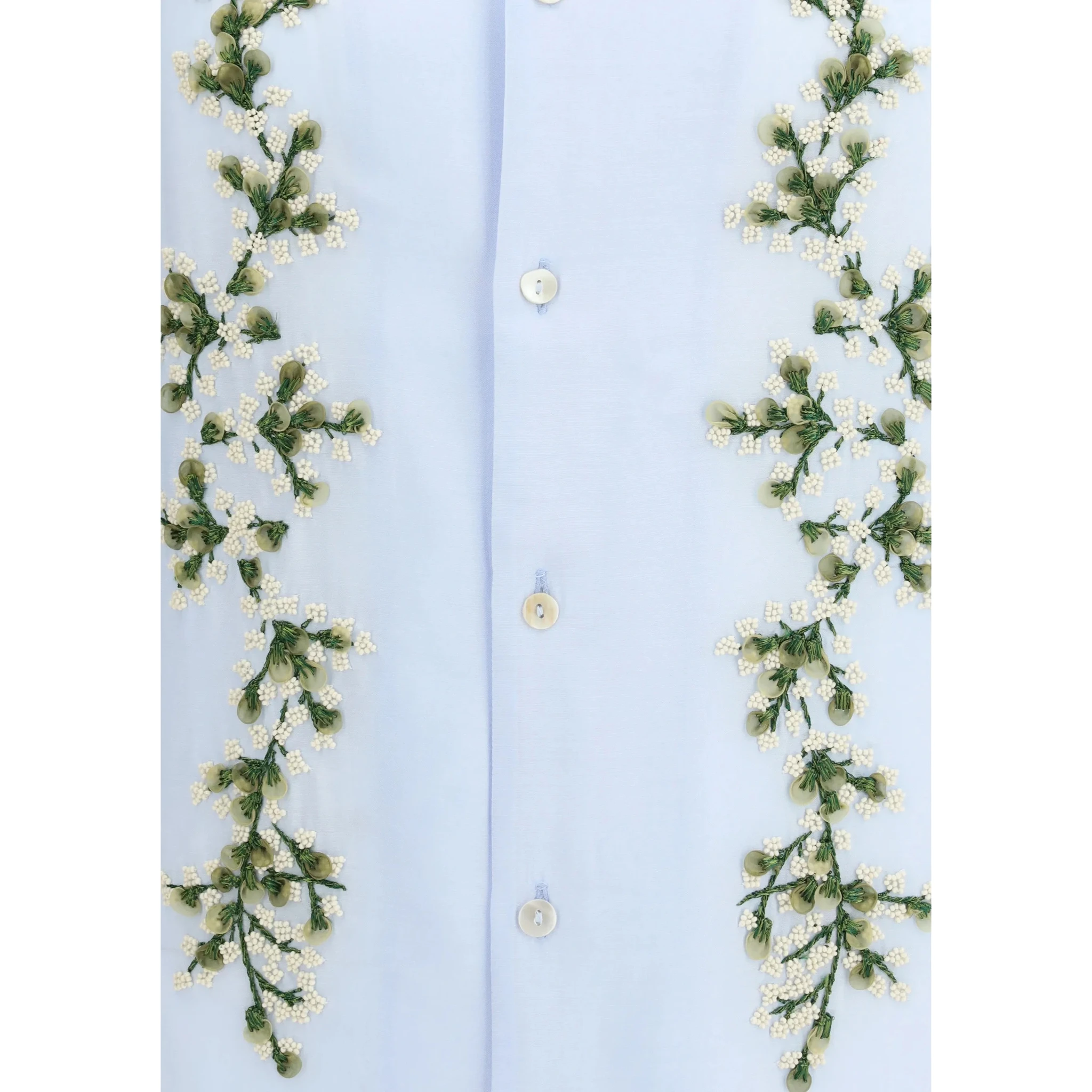 BAZISZT Shirts Clear Blue