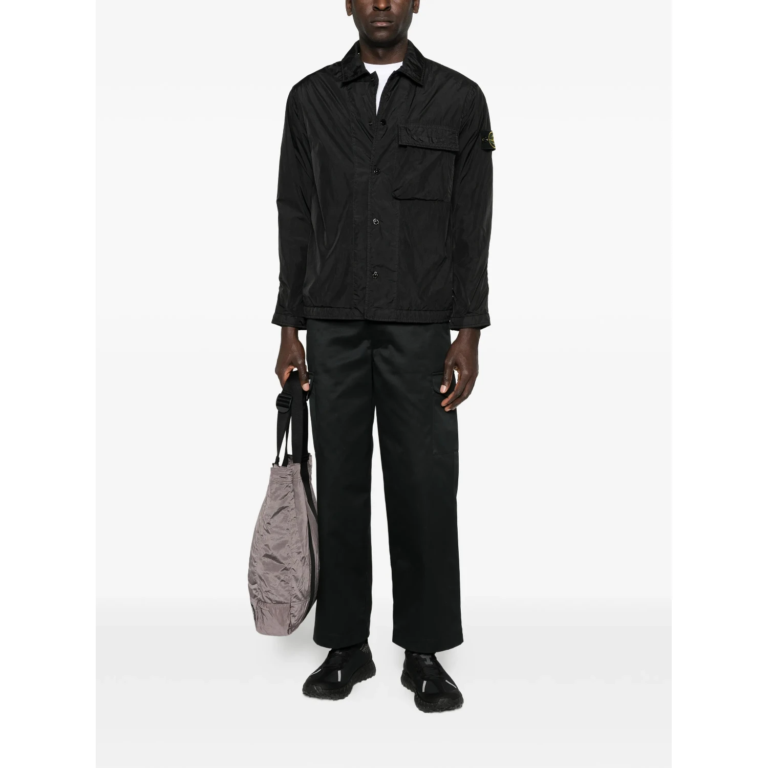 Stone Island Jackets Black