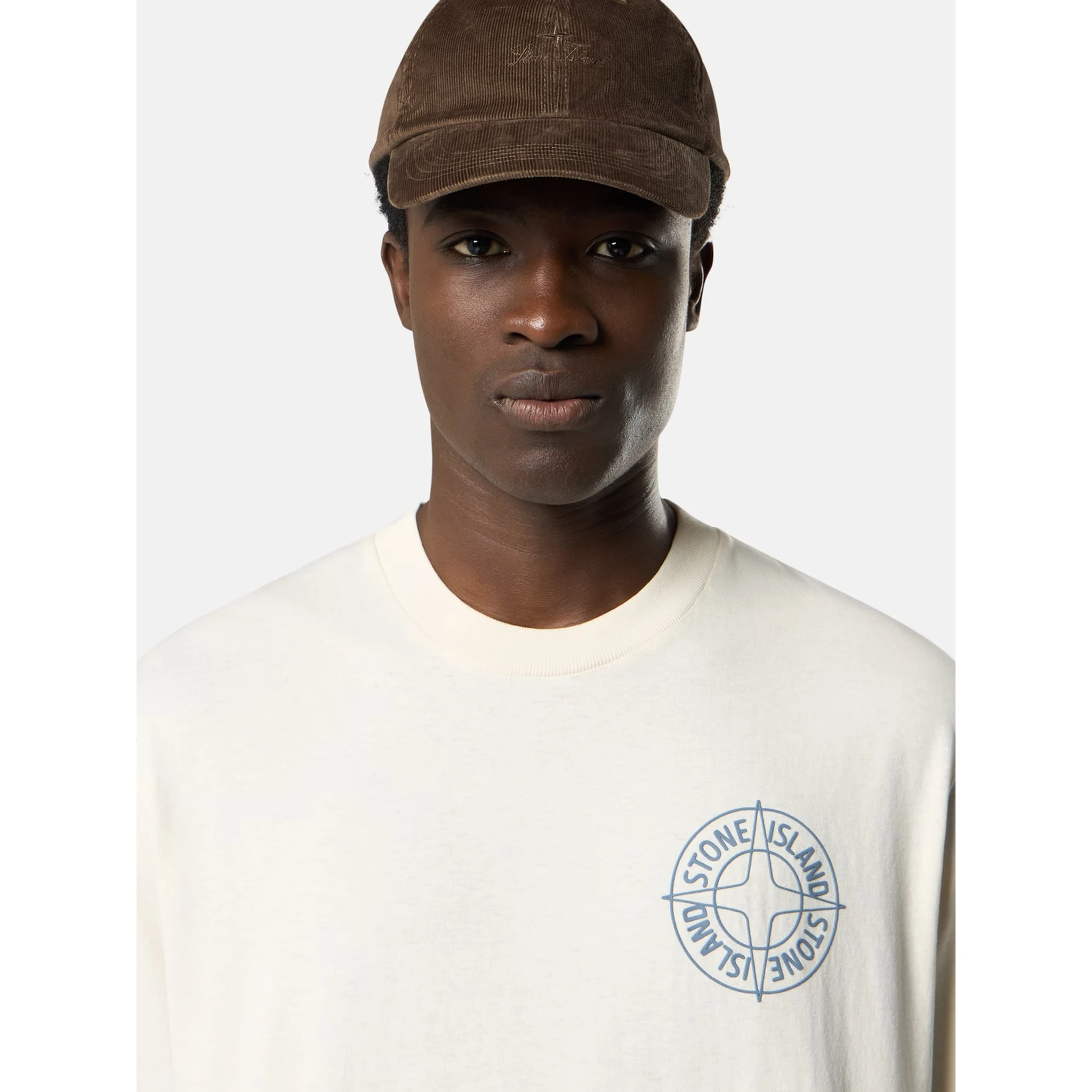 Stone Island T-shirts and Polos White