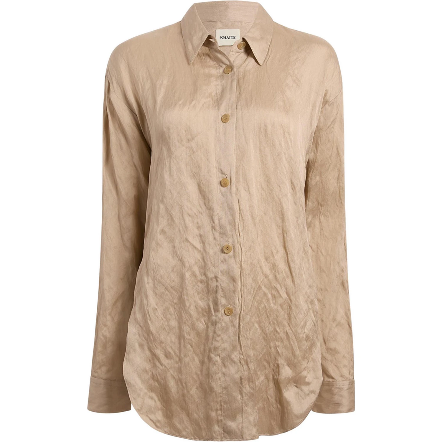 KHAITE Shirts Beige