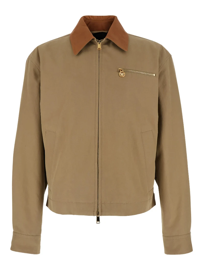 Versace Jackets Beige