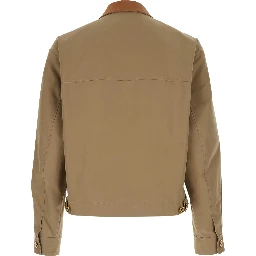 Versace Jackets Beige