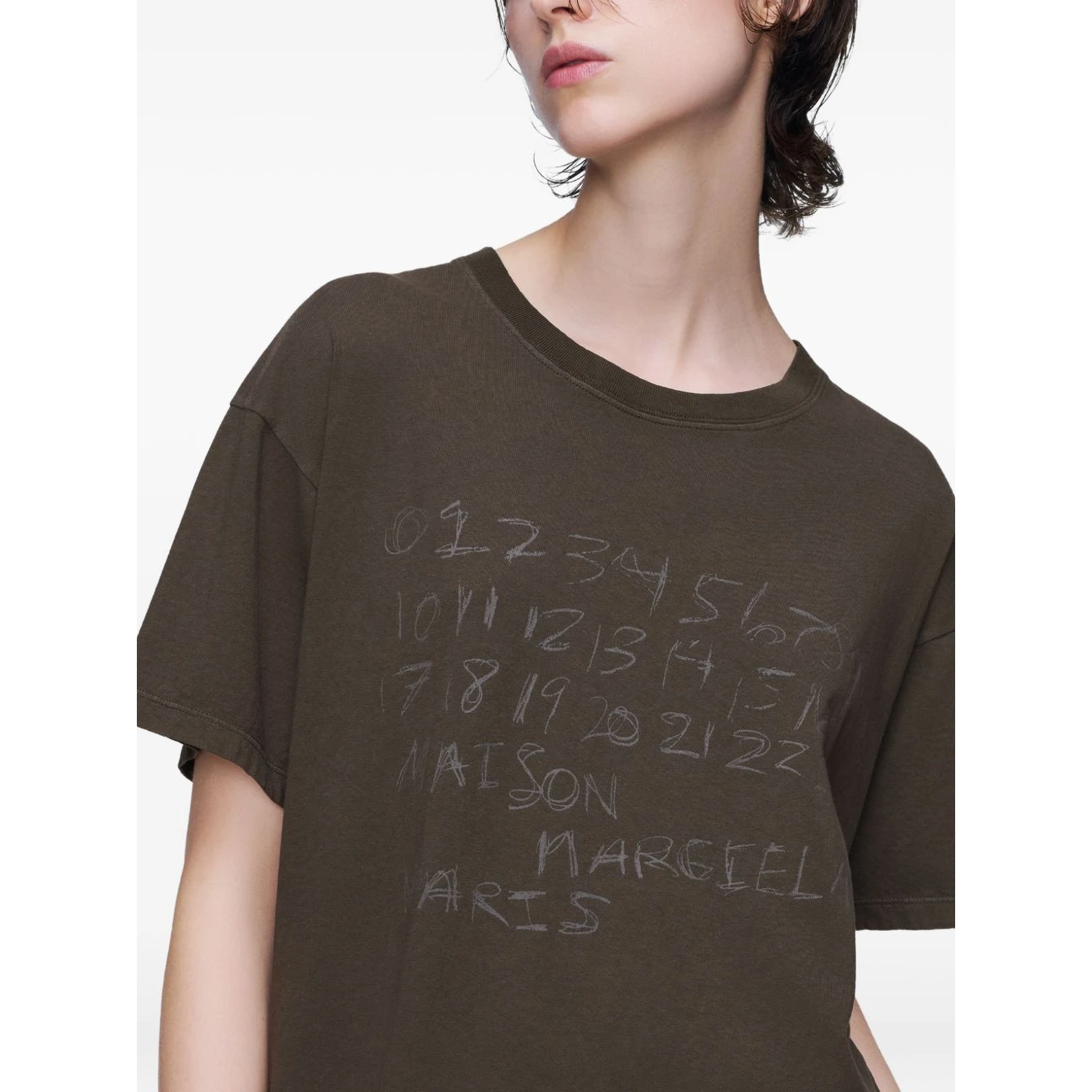 Maison Margiela T-shirts and Polos Brown