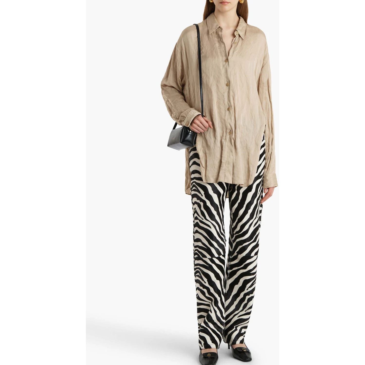 KHAITE Shirts Beige