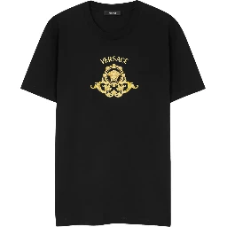 Versace T-shirts and Polos Black