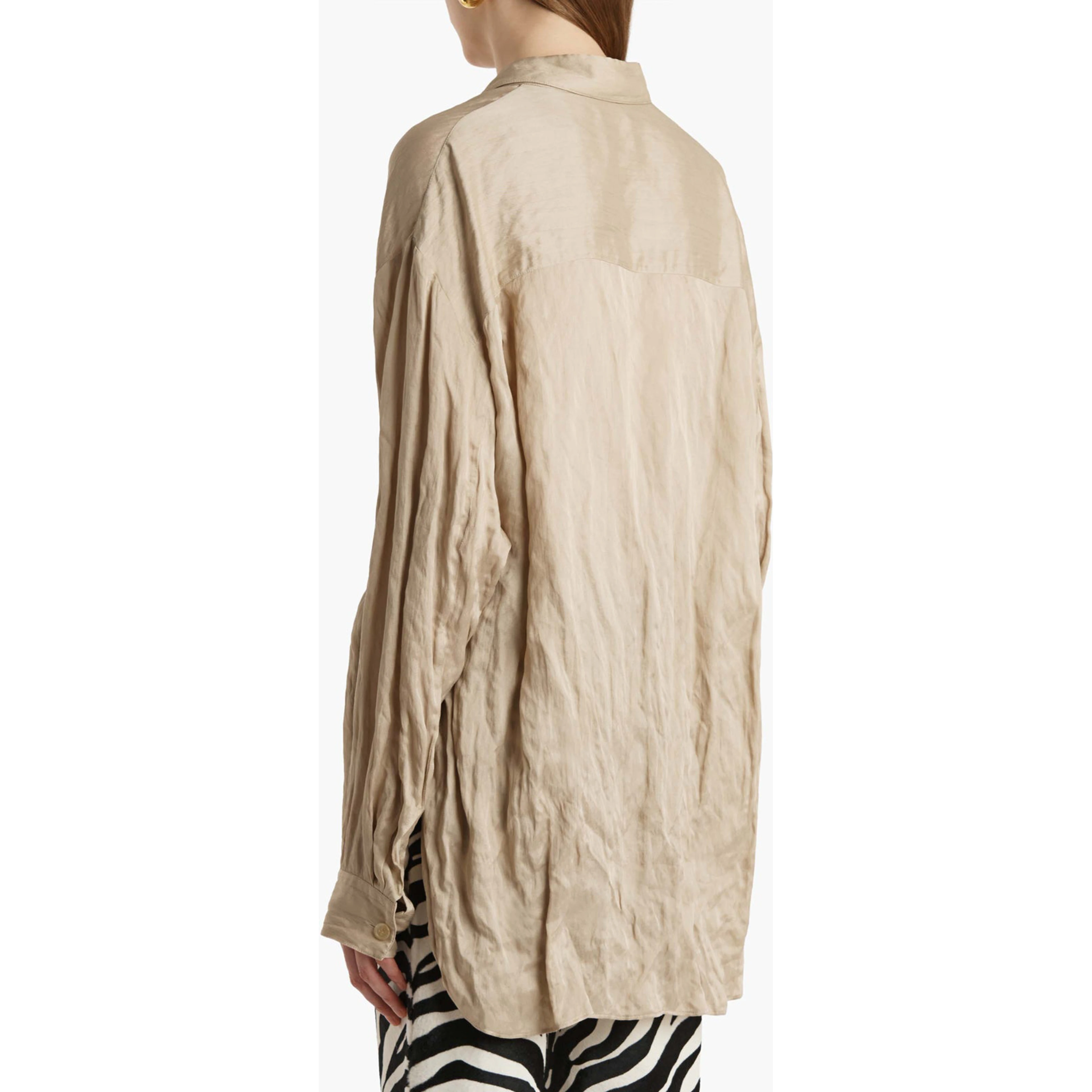 KHAITE Shirts Beige
