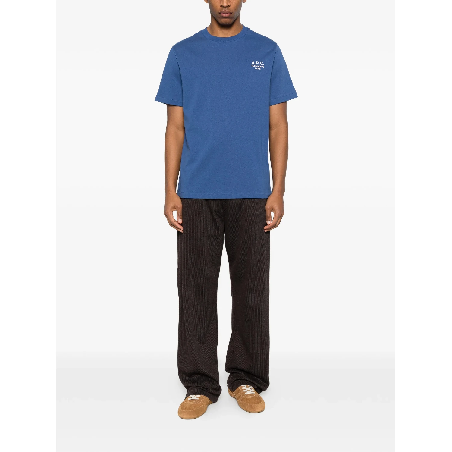 A.P.C. T-shirts and Polos Blue