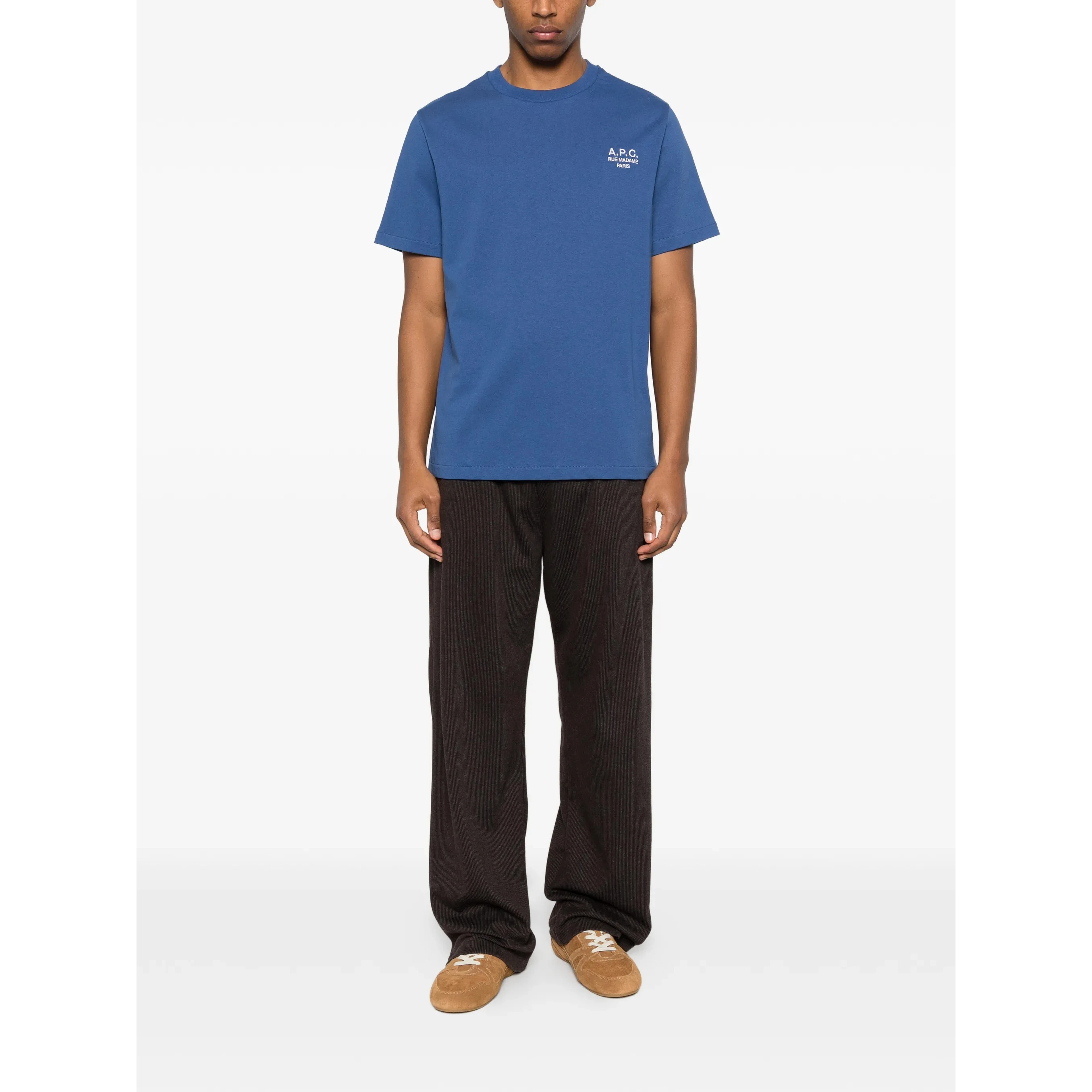 A.P.C. T-shirts and Polos Blue