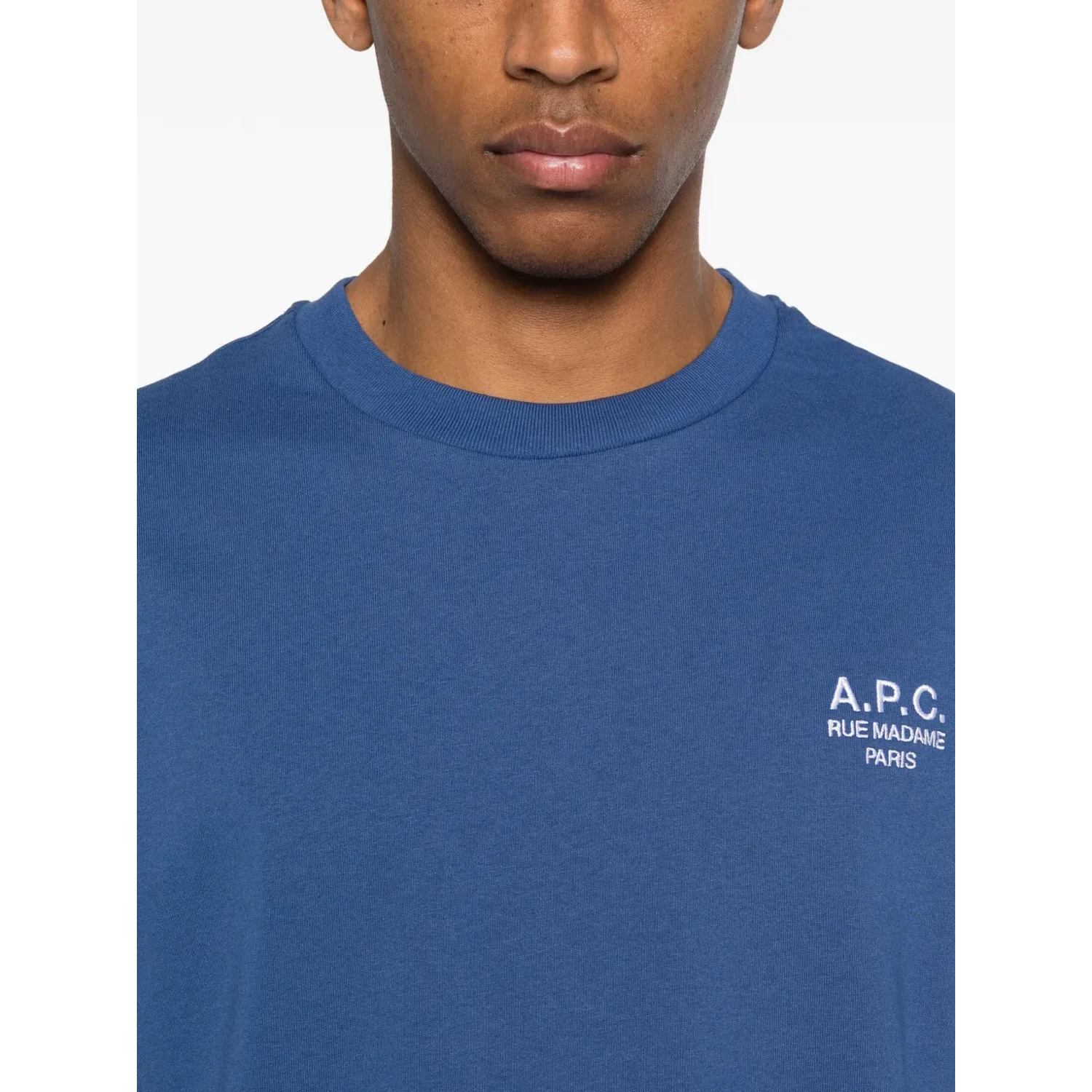 A.P.C. T-shirts and Polos Blue