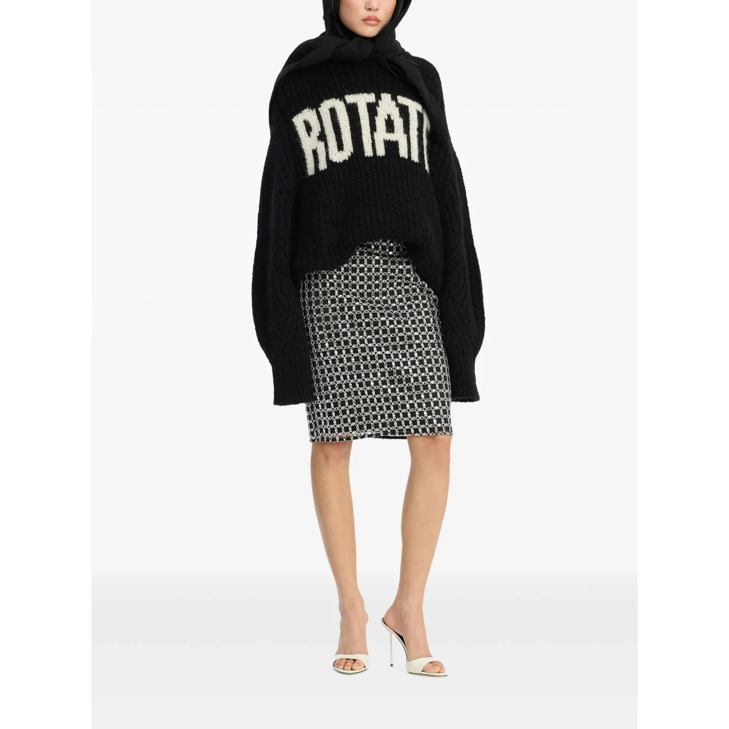 Rotate Sweaters Black