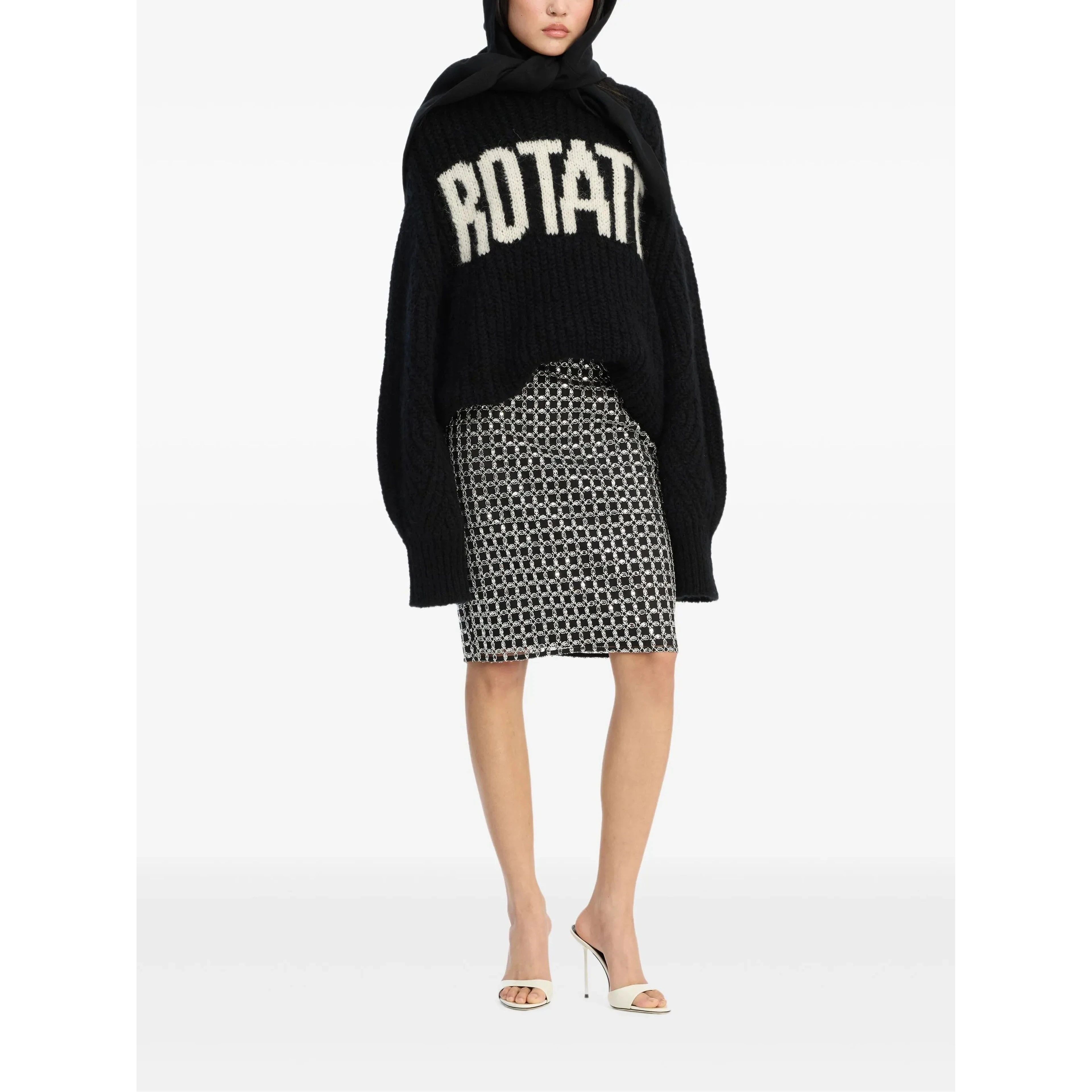 Rotate Sweaters Black