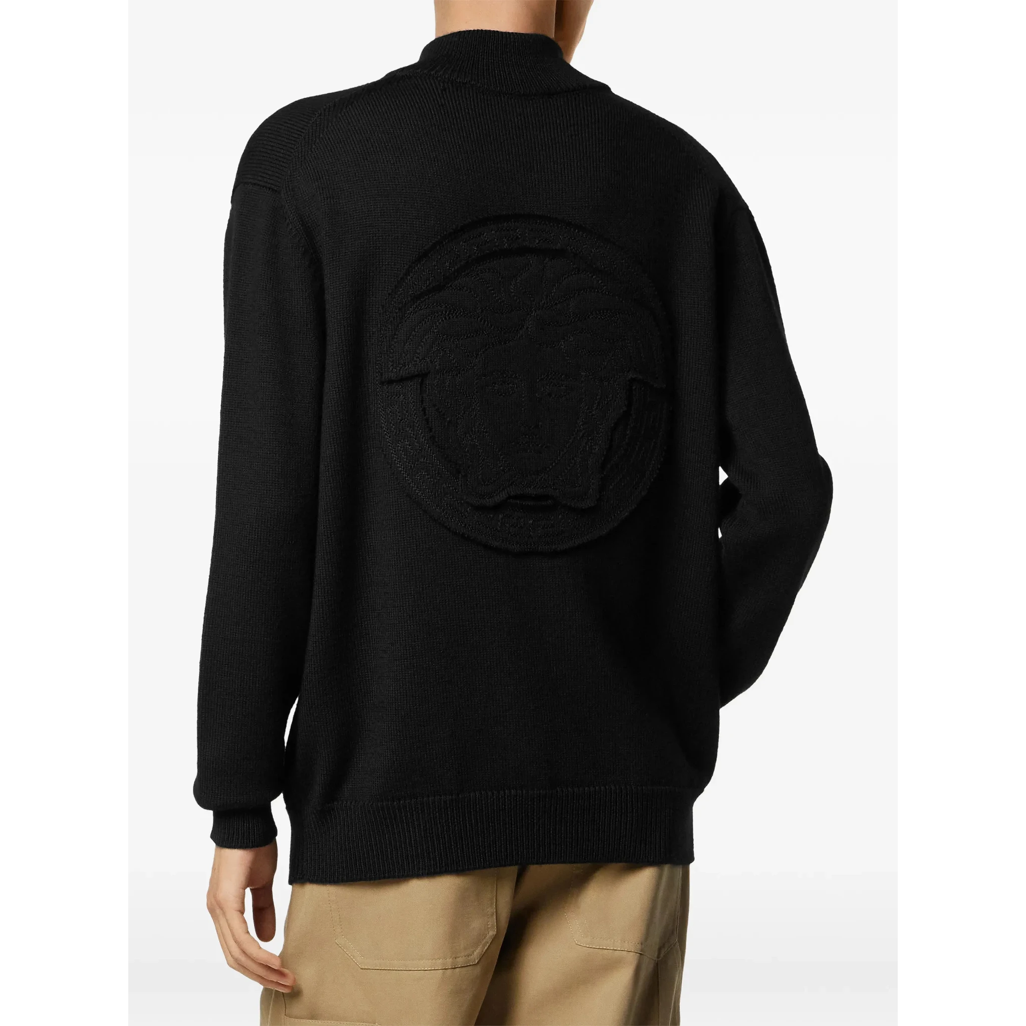Versace Sweaters Black