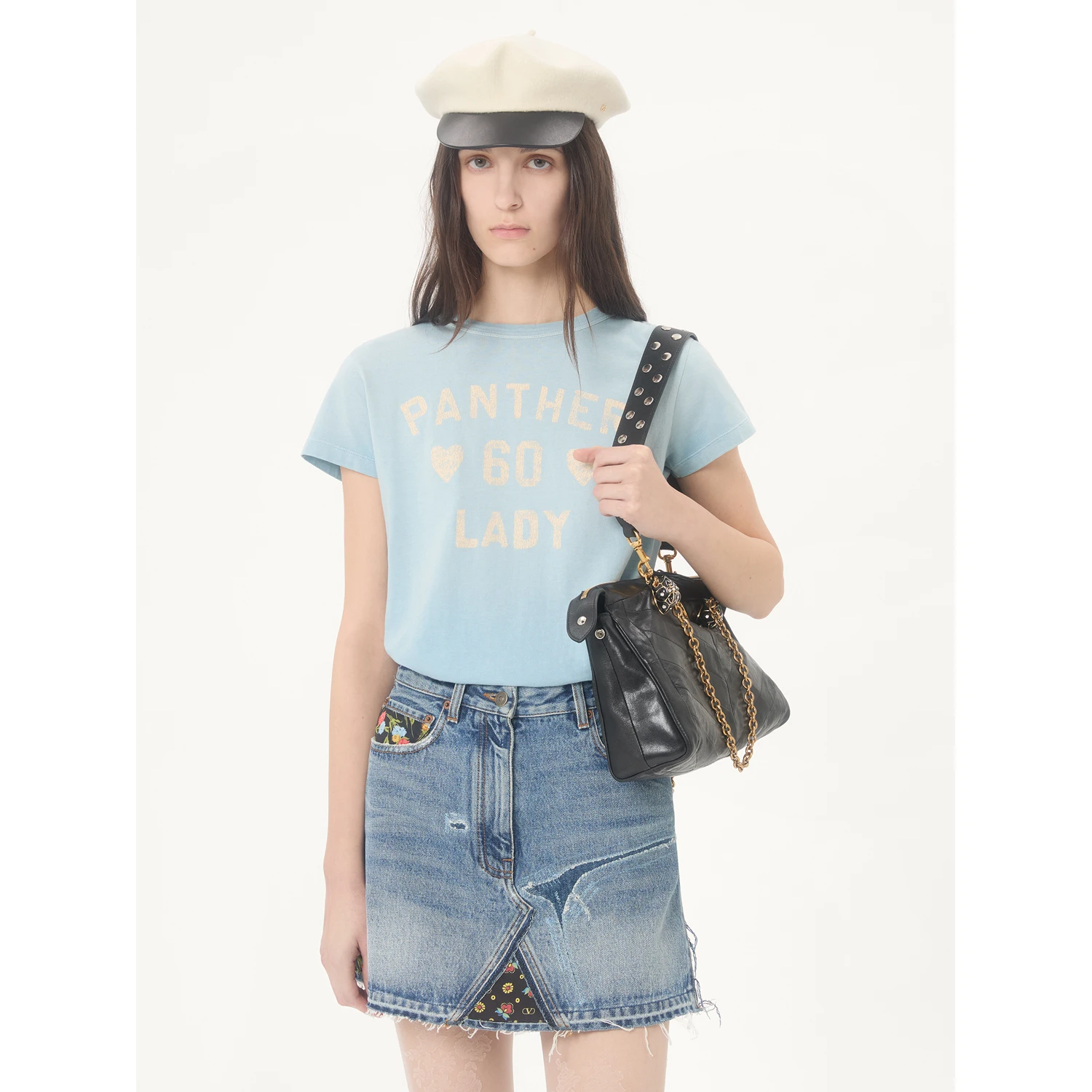 Valentino Garavani T-shirts and Polos Clear Blue