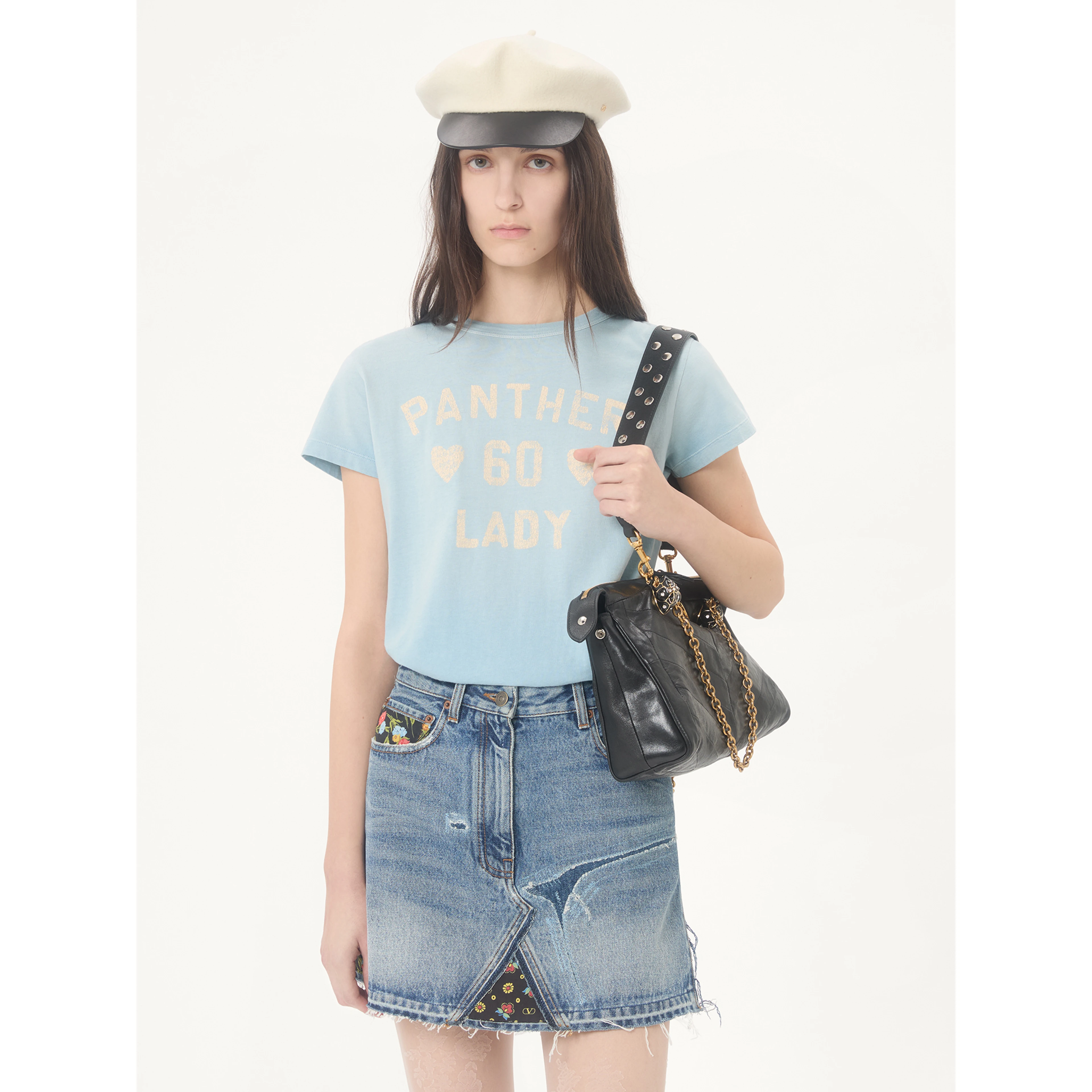 Valentino Garavani T-shirts and Polos Clear Blue