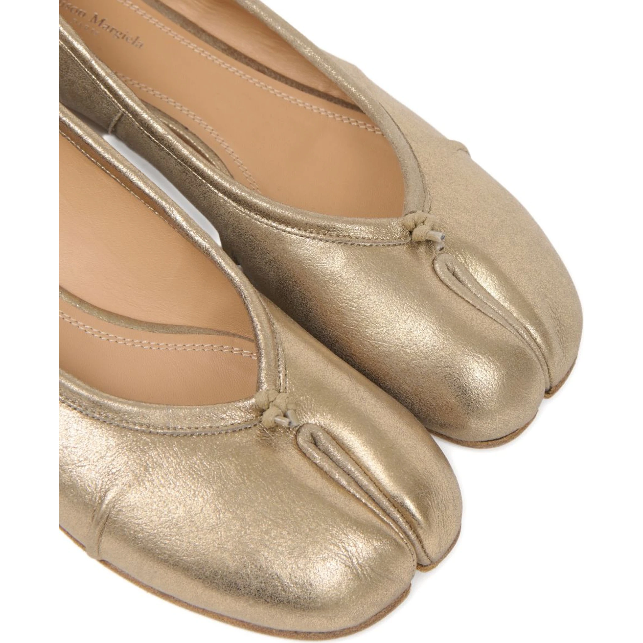 Maison Margiela Flat shoes Golden