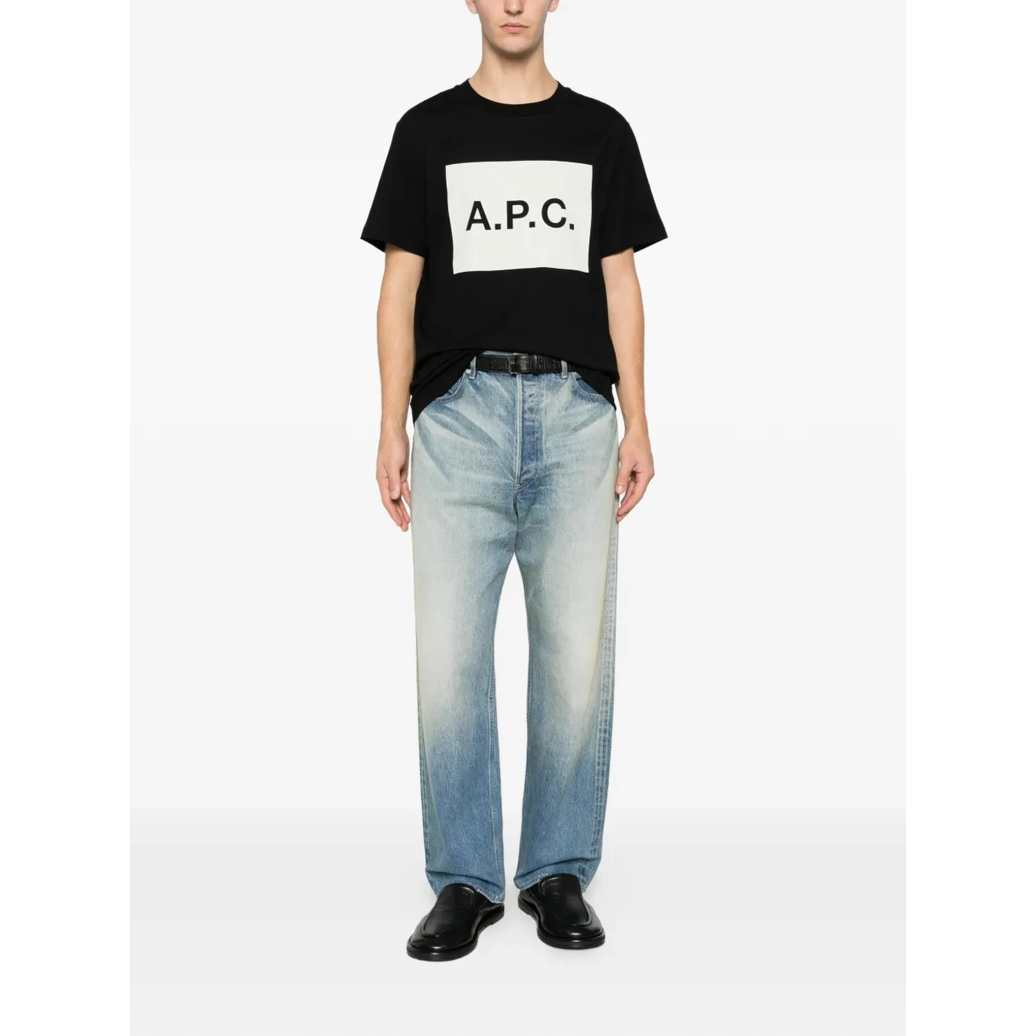 A.P.C. T-shirts and Polos Black