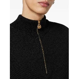 Versace Sweaters Black