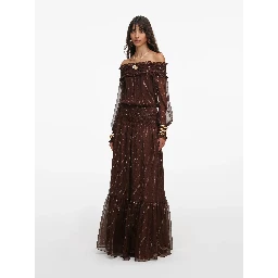 SELF PORTRAIT Dresses Brown