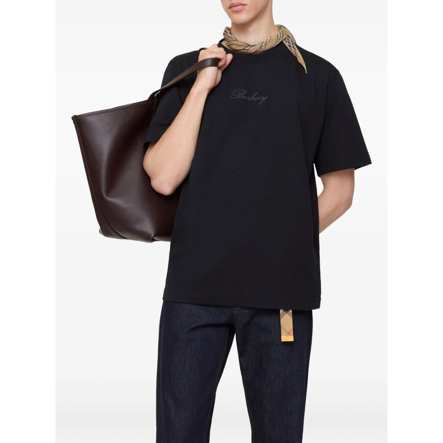 Burberry T-shirts and Polos Black