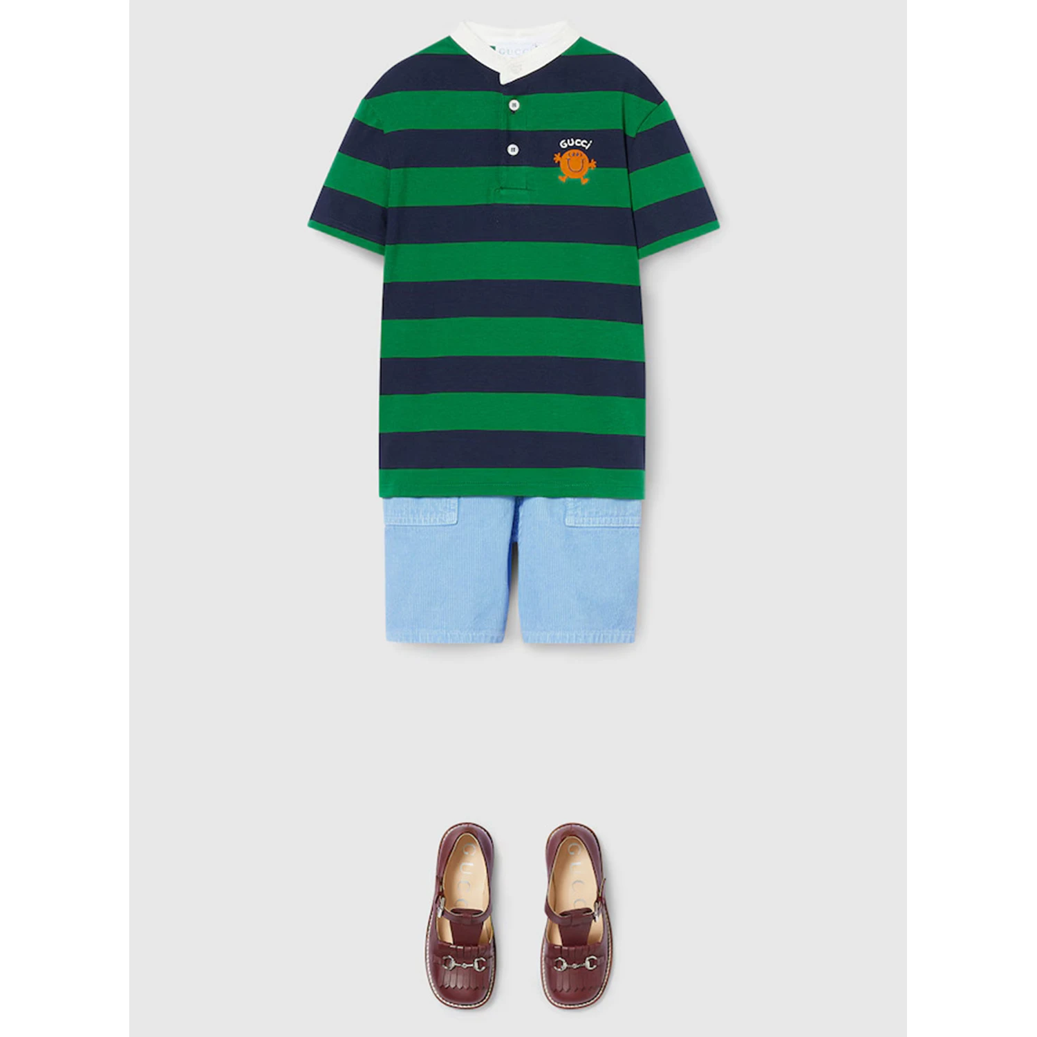 GUCCI KIDS Shorts Clear Blue