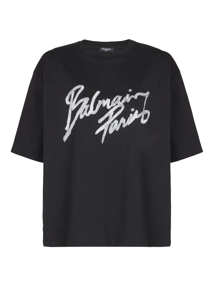 Balmain T-shirts and Polos Black alternative