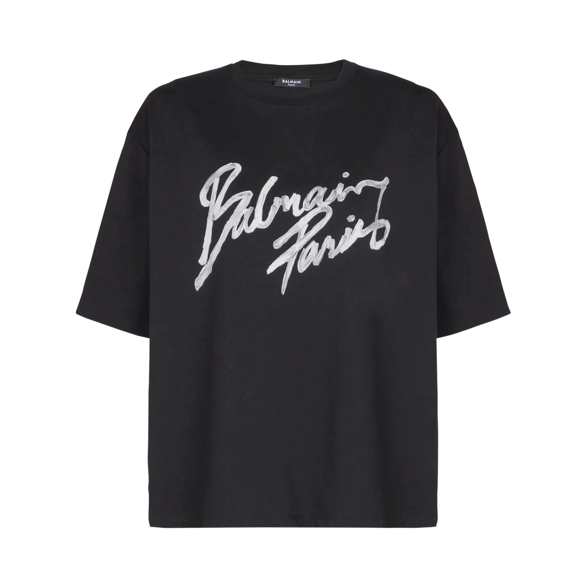 Balmain T-shirts and Polos Black