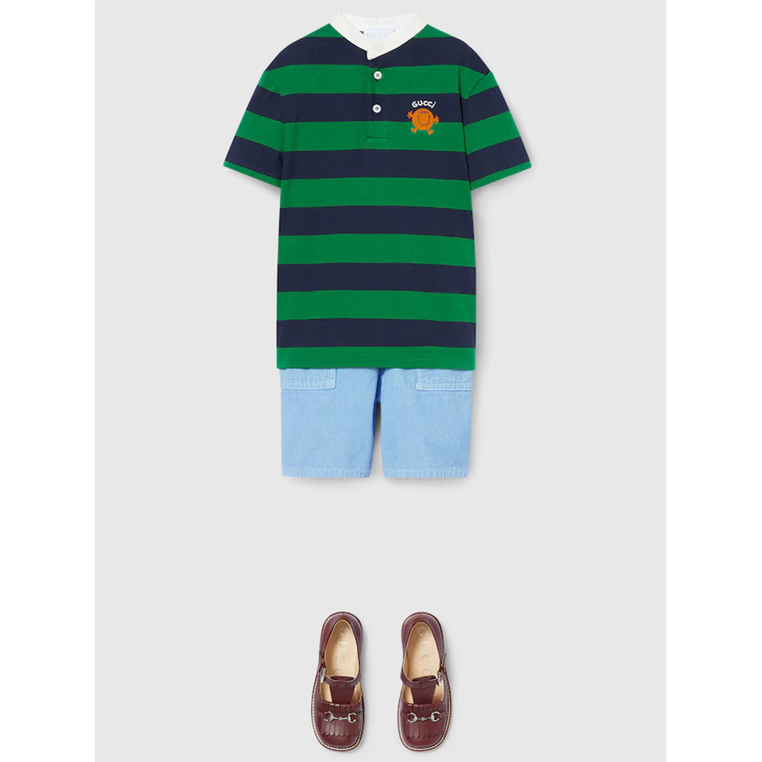 GUCCI KIDS T-shirts and Polos Green