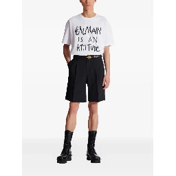 Balmain T-shirts and Polos White