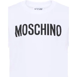 MOSCHINO KIDS T-shirts and Polos White