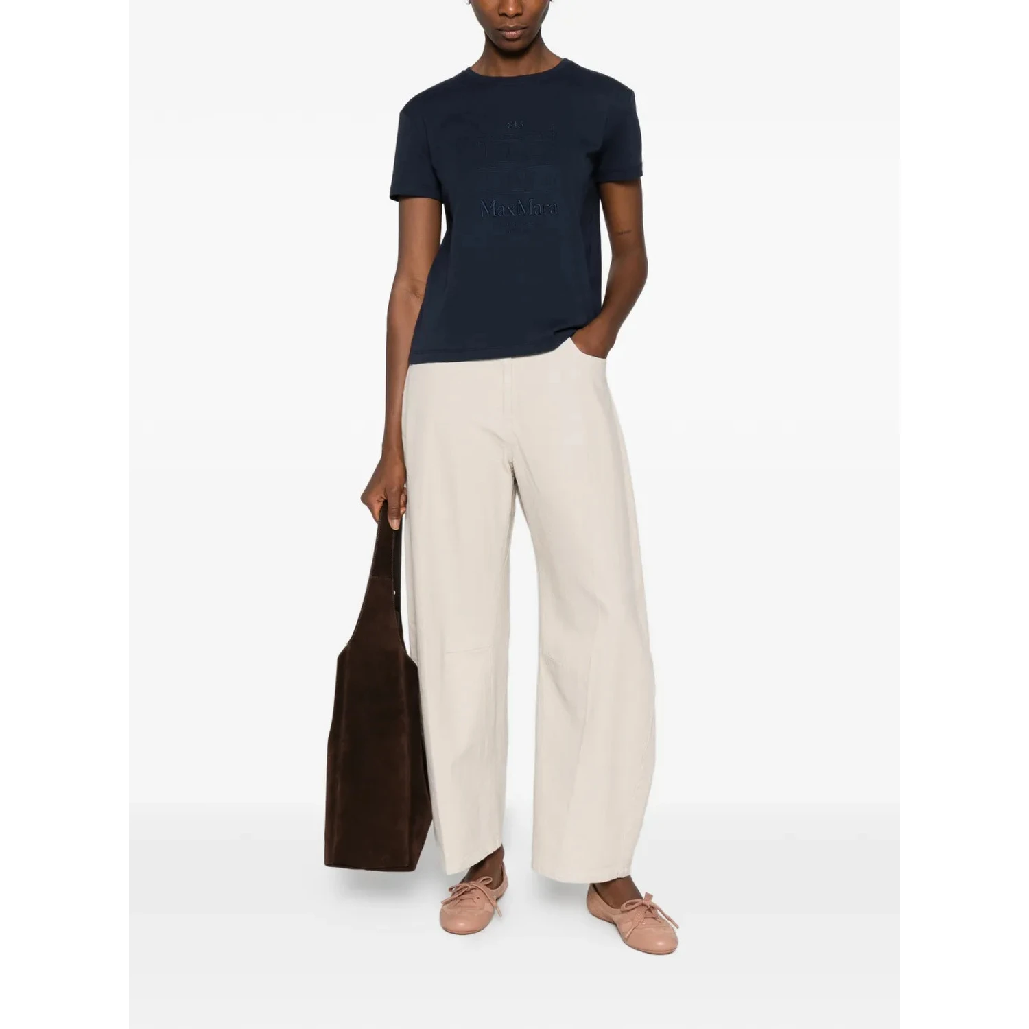 S Max Mara T-shirts and Polos Blue