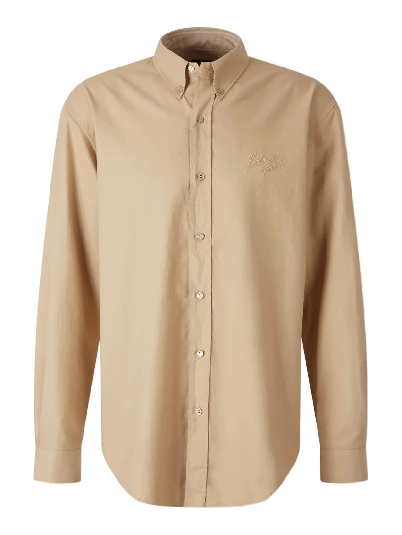Balmain Shirts Beige