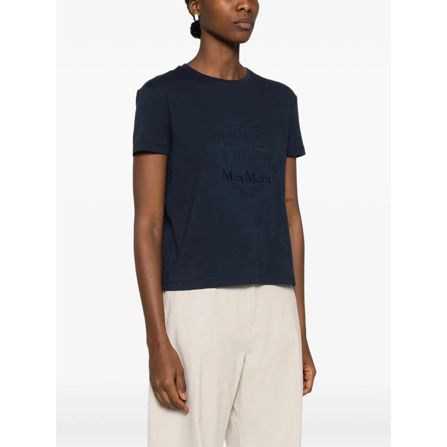 S Max Mara T-shirts and Polos Blue