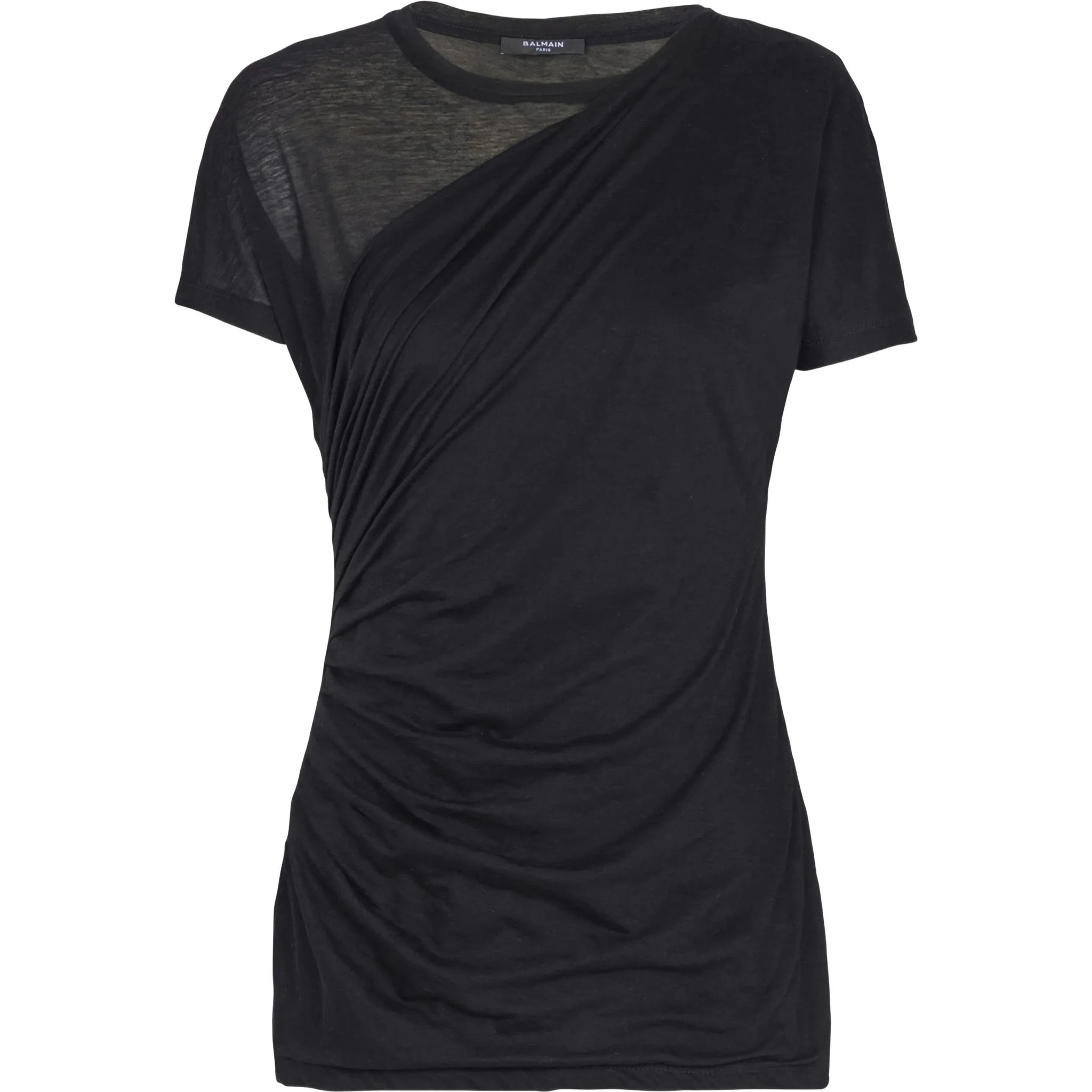 Balmain T-shirts and Polos Black