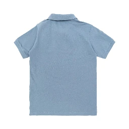 STONE ISLAND KIDS T-shirts and Polos Clear Blue