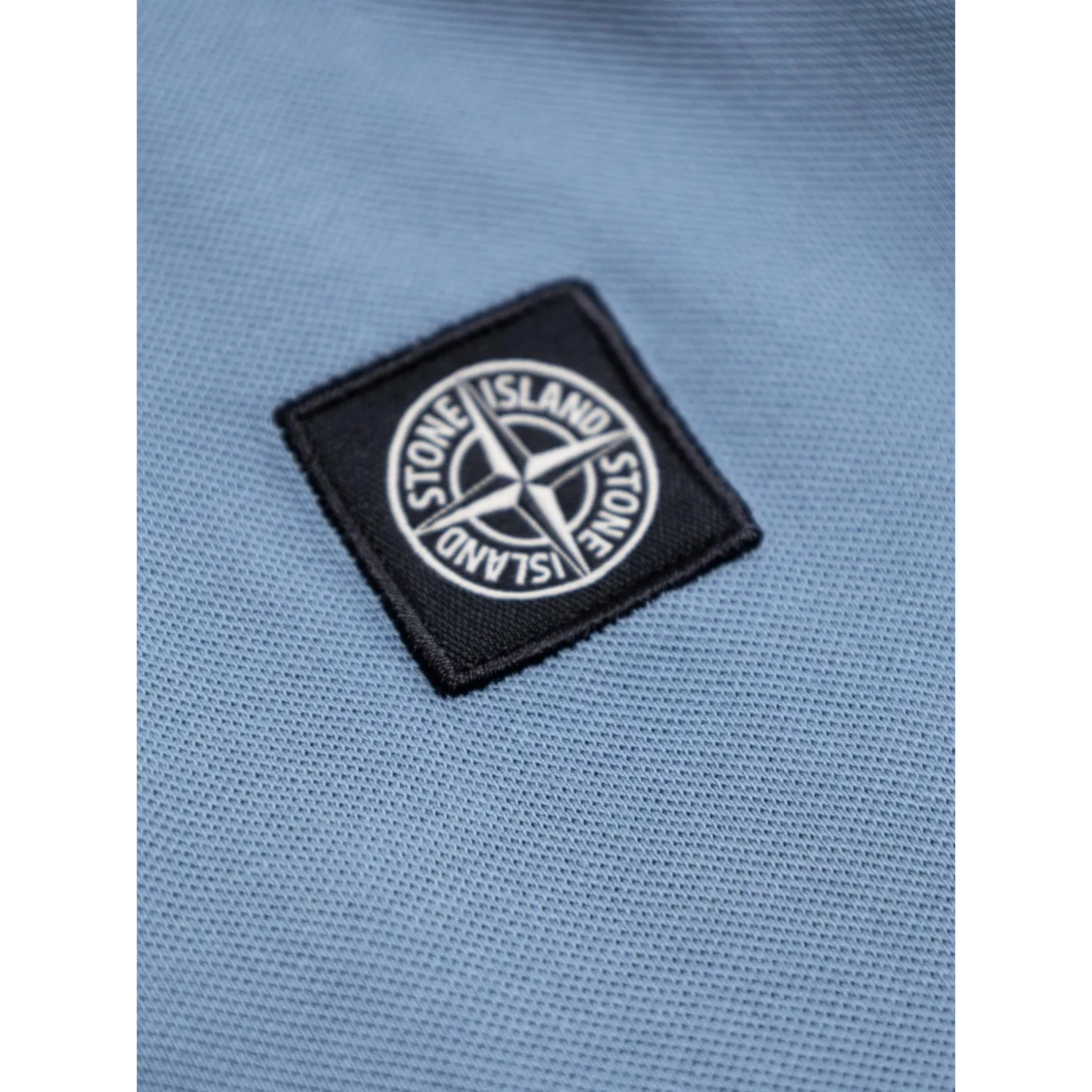 STONE ISLAND KIDS T-shirts and Polos Clear Blue