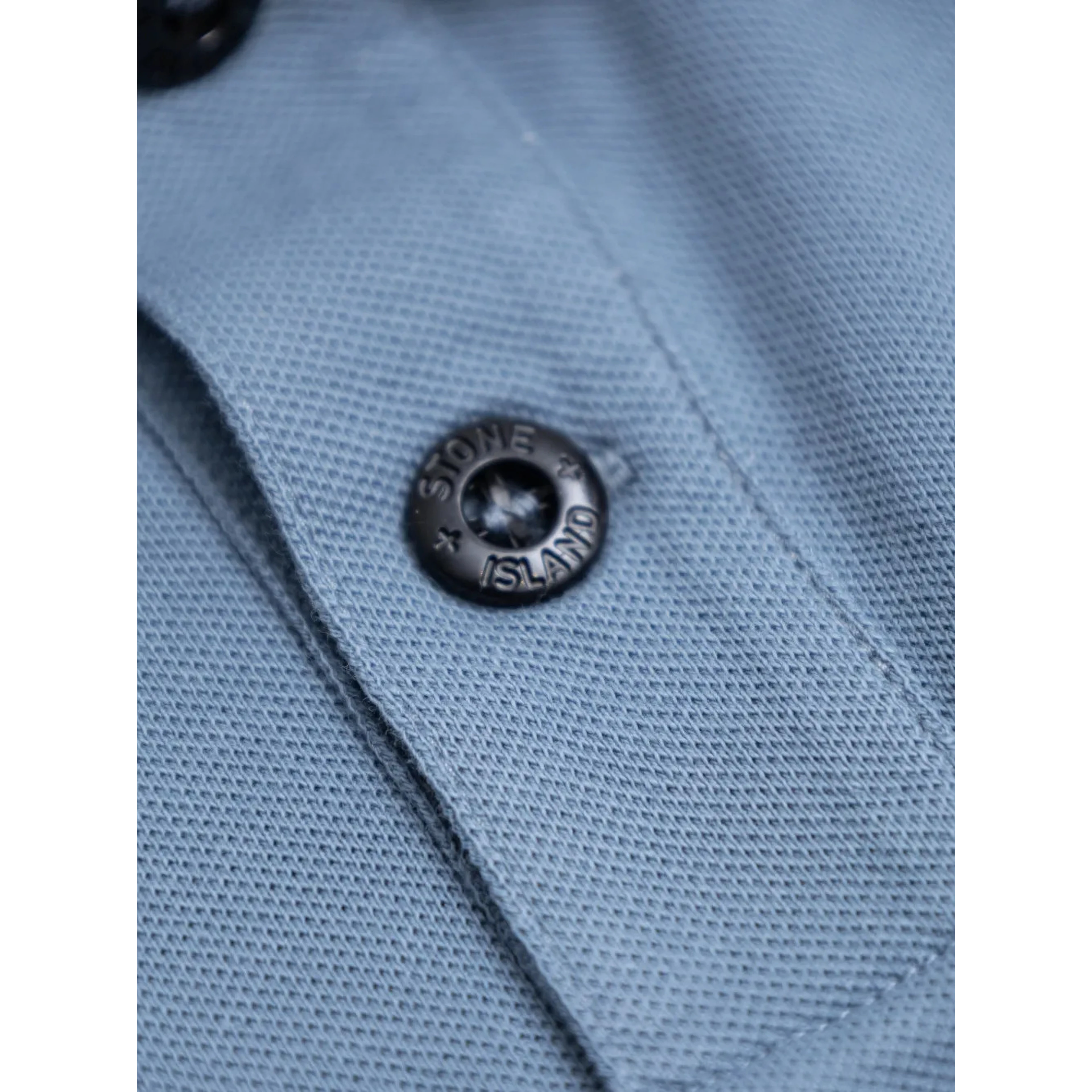 STONE ISLAND KIDS T-shirts and Polos Clear Blue