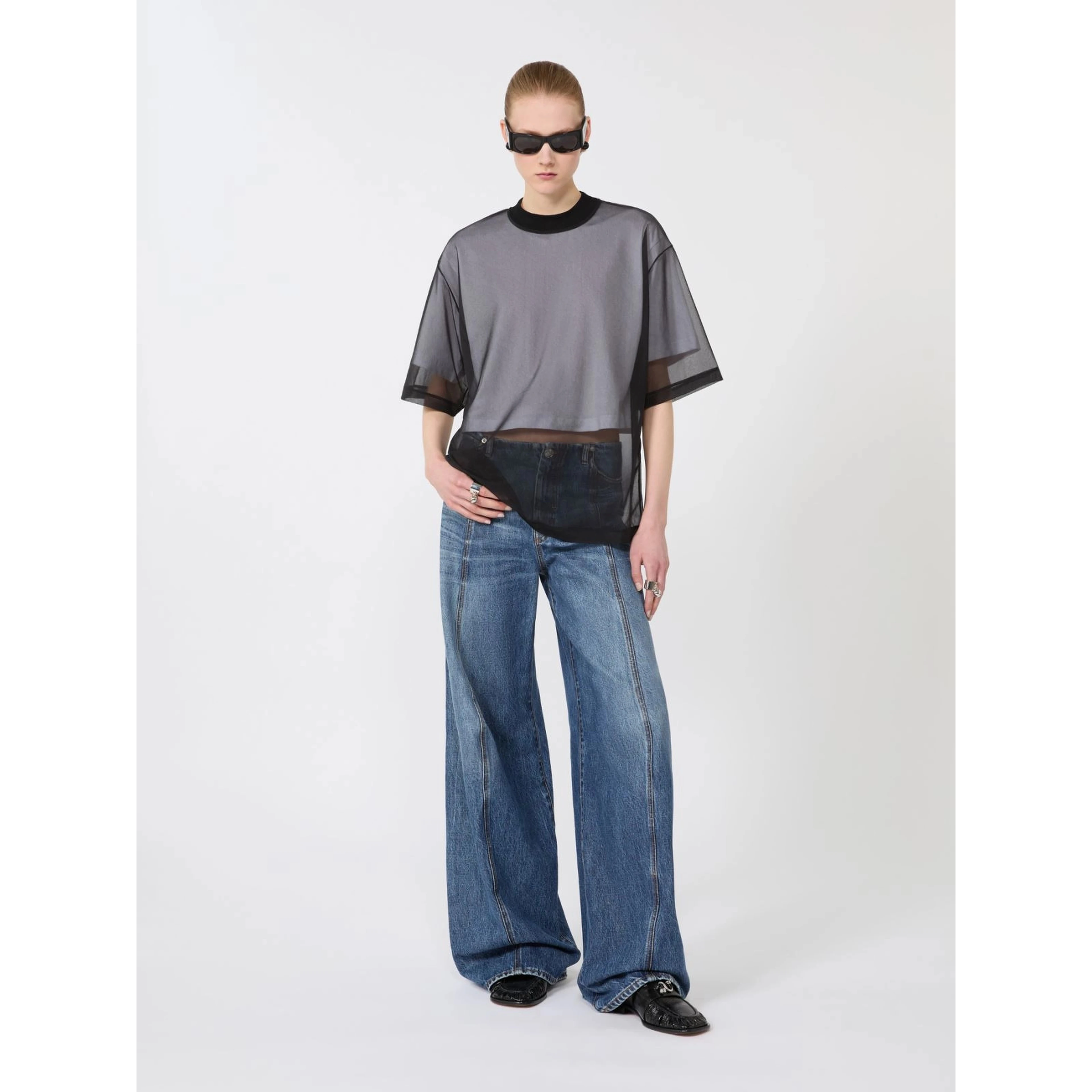 SportMax  T-shirts and Polos Black