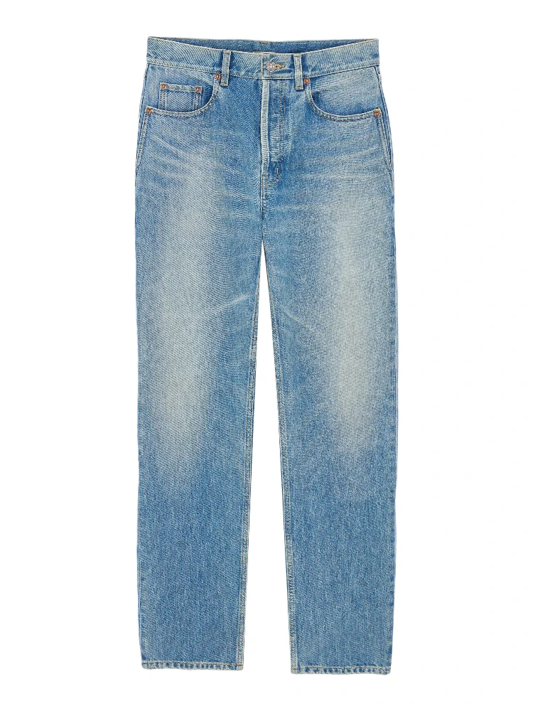 جينز سان لوران أزرق alternative