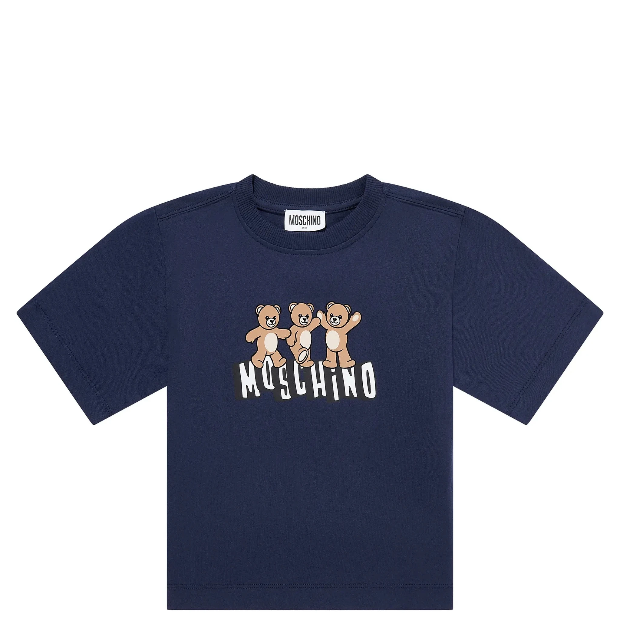 MOSCHINO KIDS T-shirts and Polos Blue