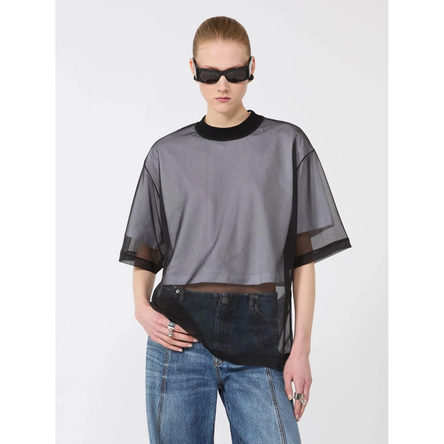 SportMax  T-shirts and Polos Black