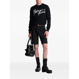 Balmain Sweaters Black