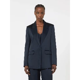 Max Mara Studio Jackets Blue