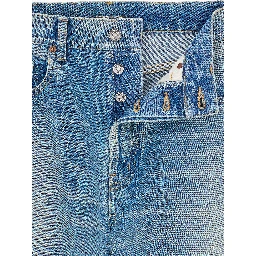 جينز سان لوران أزرق