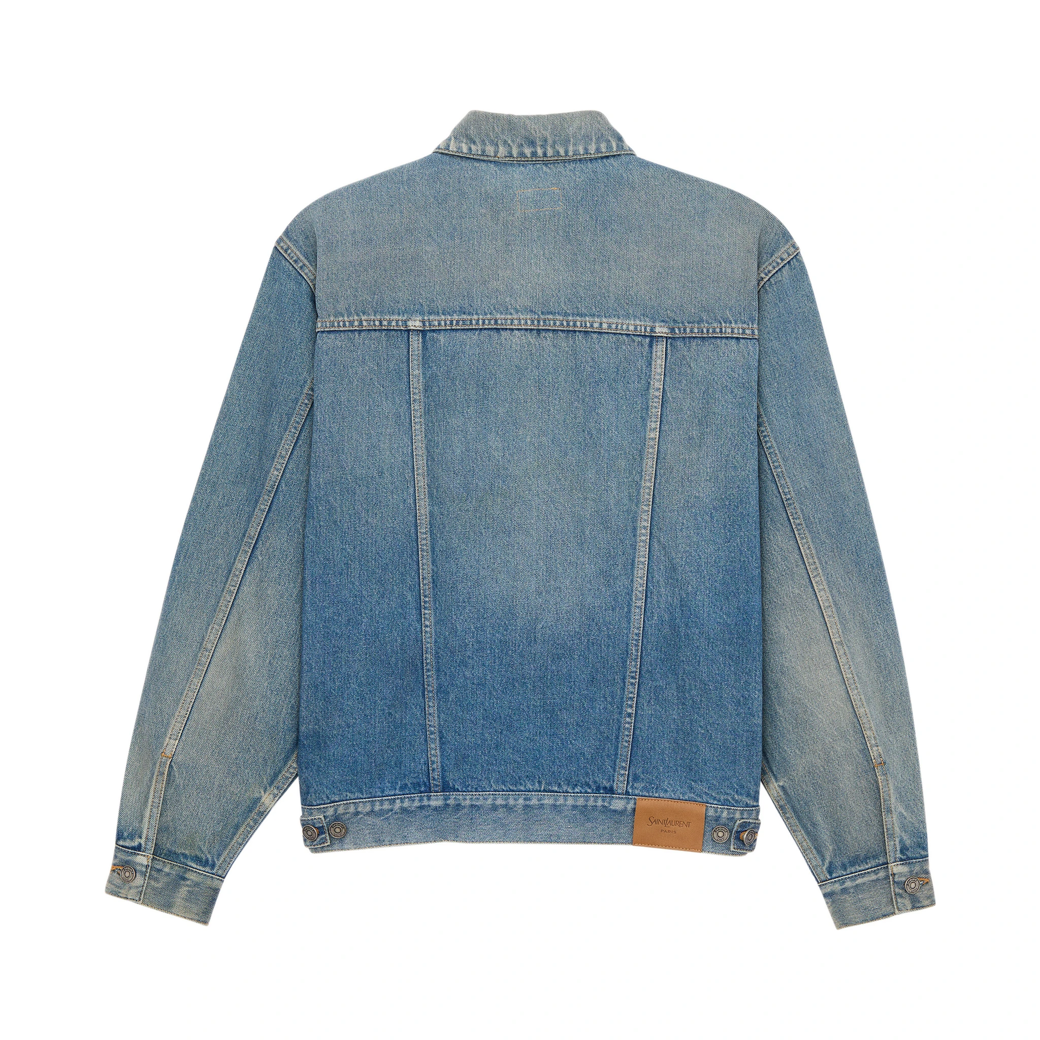 Saint Laurent Jackets Blue
