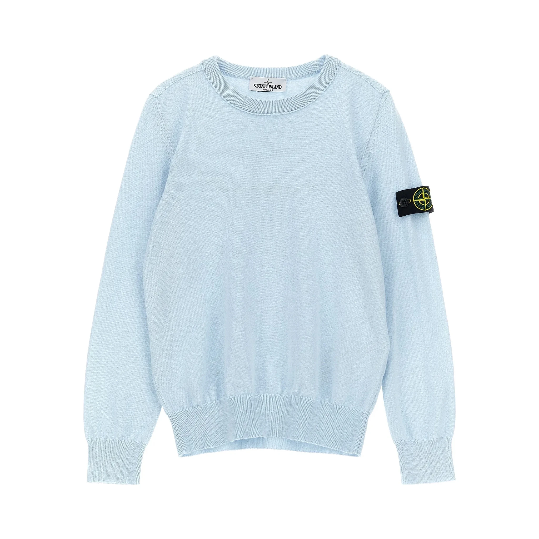 STONE ISLAND KIDS Sweaters Clear Blue