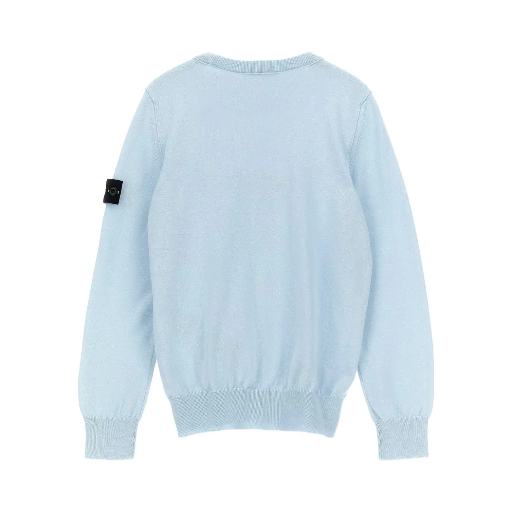 STONE ISLAND KIDS Sweaters Clear Blue