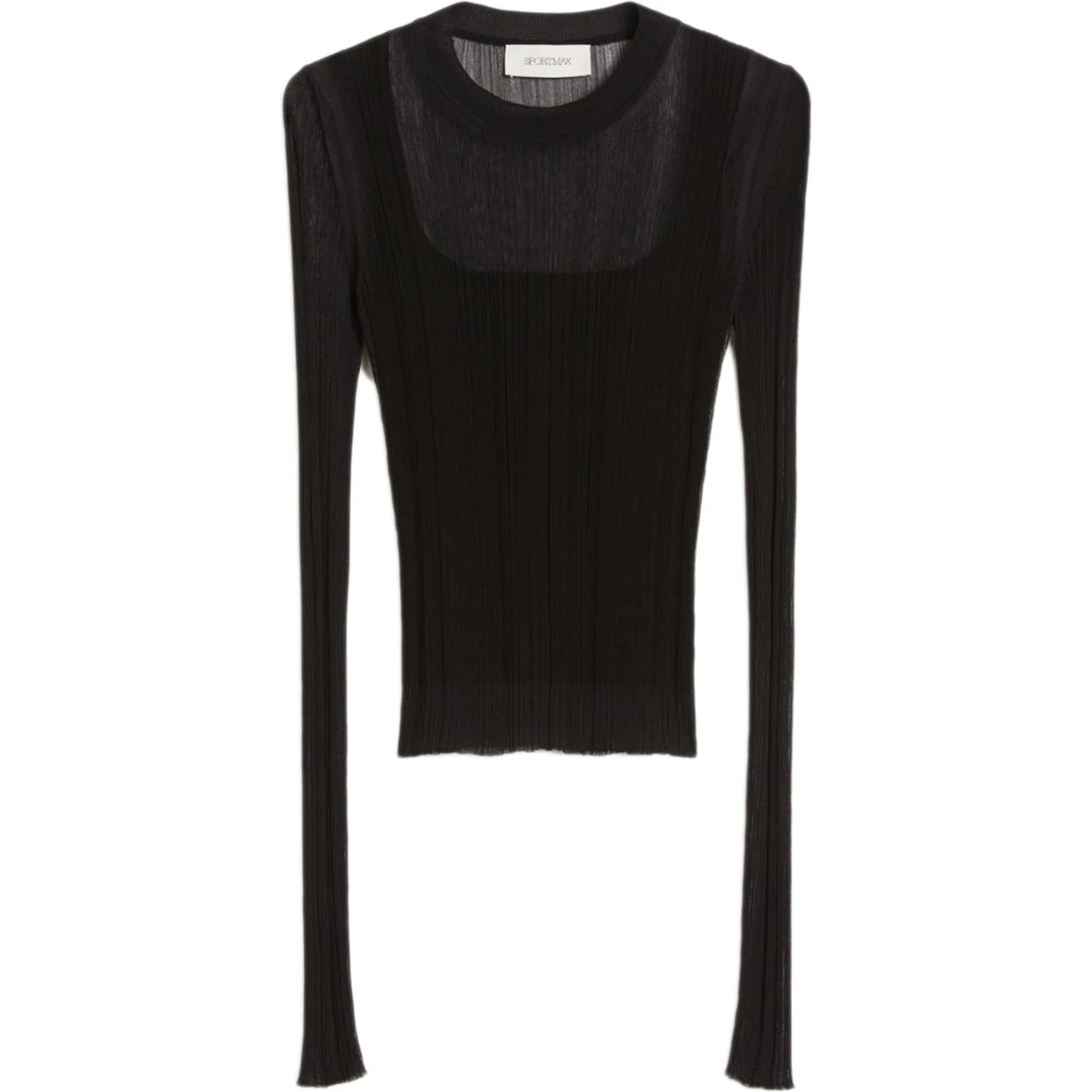 SportMax  Shirts Black