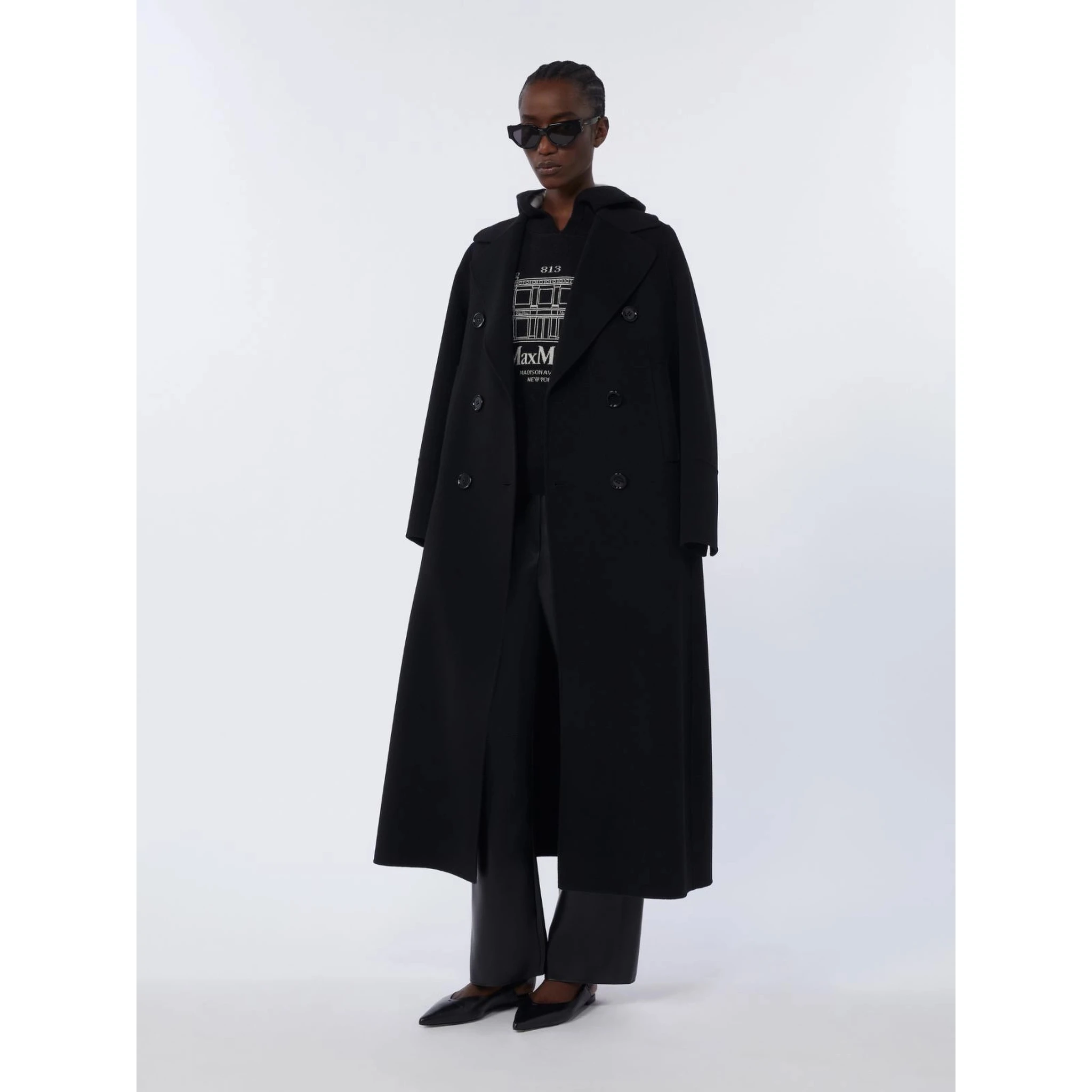 S Max Mara Coats Black