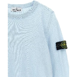 STONE ISLAND KIDS Sweaters Clear Blue